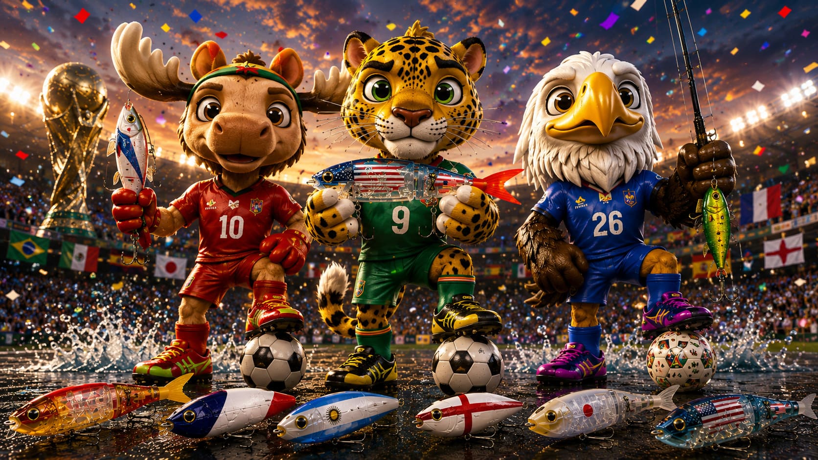 La Coupe du Monde commence, les leurres en édition limitée débarquent